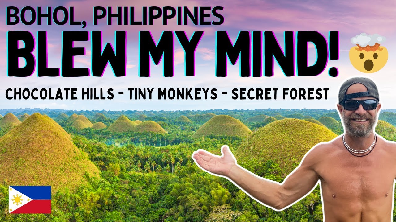 Bohol, Philippines BLEW MY MIND! Chocolate Hills, TINY Monkeys