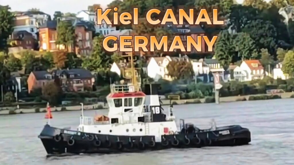 Holiday in Germany  cruising at Kiel Canal
