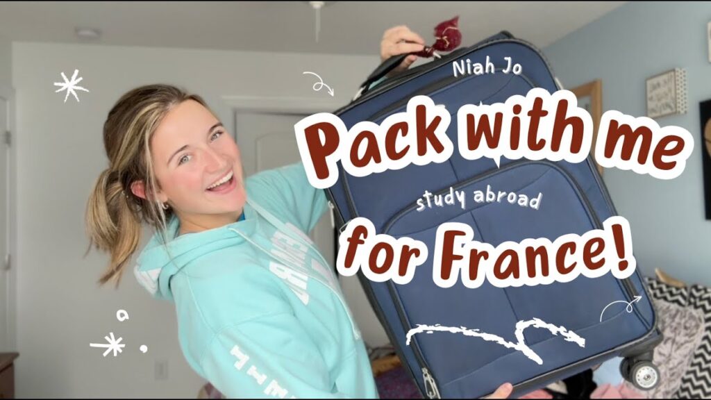 Packing with me to study abroad in France! *SCAD Lacoste*