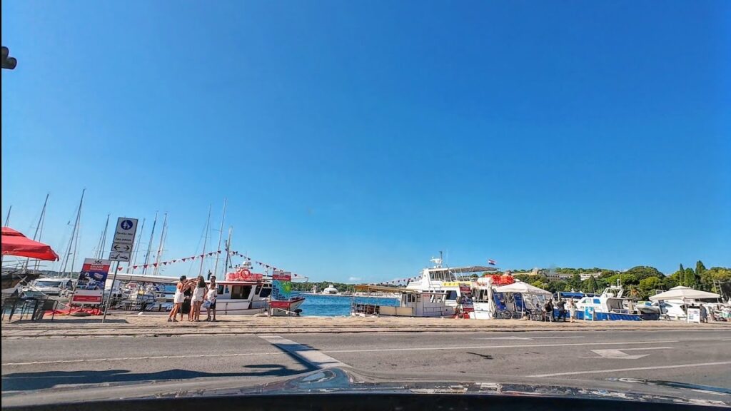 Europe Tour #20 🇪🇺 Driving in Croatia 🇭🇷 from Pula to Tar near Poreč - P#1 #travel #isteri #pula