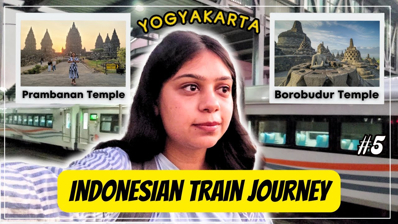train to Borobudur temple station