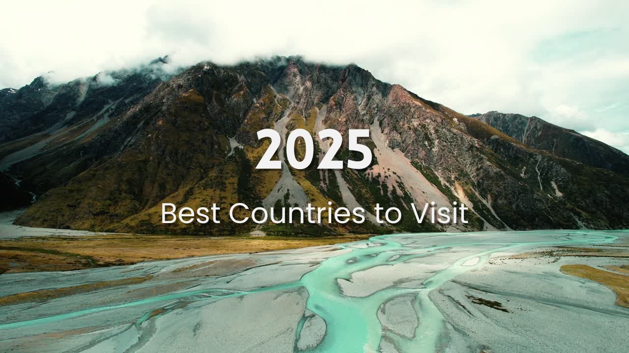 Top 25 Countries to Visit in 2025 - 4K Travel Guide | Map Locations ...