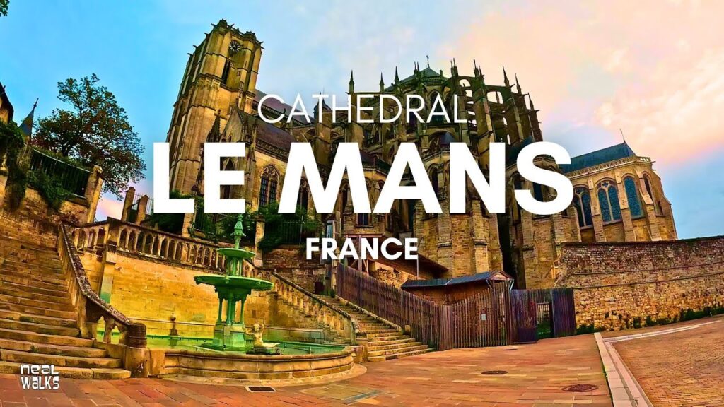 Exploring the Cathedral in Le Mans, France Exploring the Cathedral in Le Mans, France