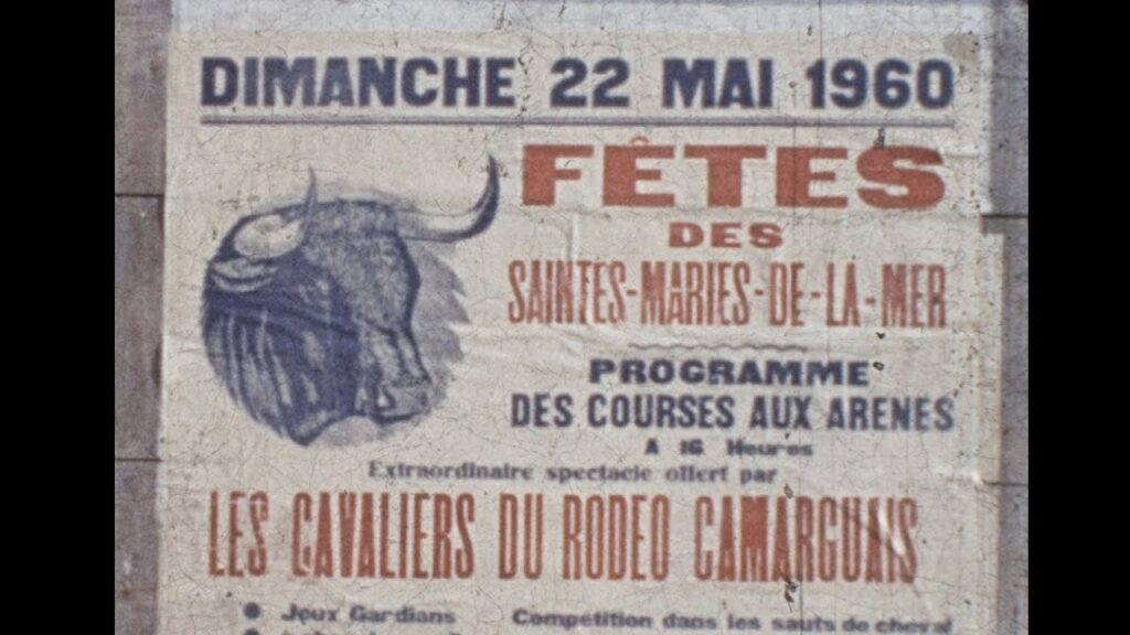 Les Cavaliers du Rodeo Camarguais, Saintes-Maries-de-la-Mer, France 1960 Les Cavaliers du Rodeo Camarguais, Saintes-Maries-de-la-Mer, France 1960