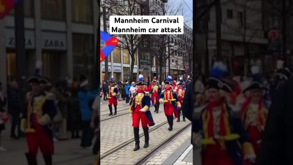 Mannheim Carnival Mannheim car attack #mannheim #carattack #germany #2025