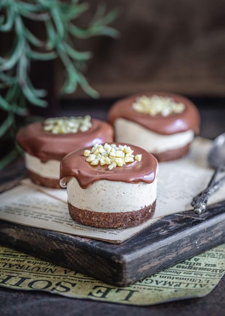 No-Bake Chocolate Hazelnut Cupcakes