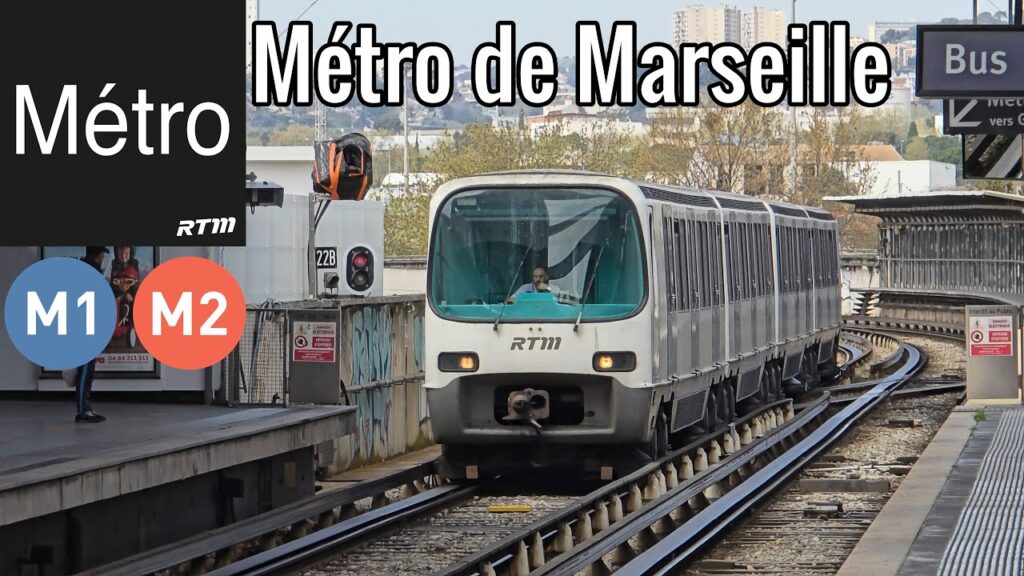 Métro de Marseille | Rubber-tyred metro | RTM | Provence-Alpes-Côte d'Azur | France