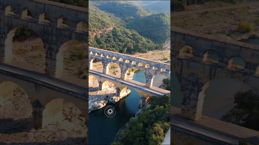 2,000 Years of History – Pont du Gard from Above! ⏳ 2,000 Years of History – Pont du Gard from Above! ⏳