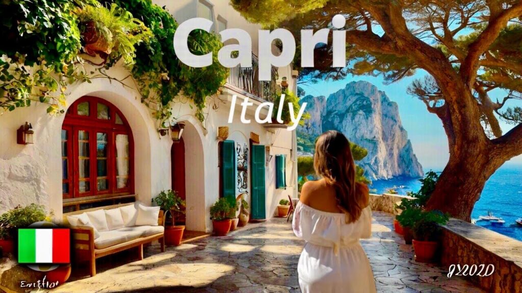 Capri, Italy Walking tour, the Most Beautiful Island in this World Capri, Italy Walking tour, the Most Beautiful Island in this World