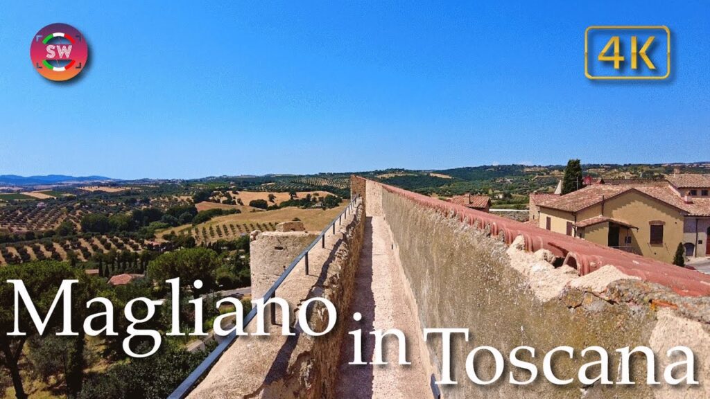 Magliano in Toscana (Tuscany), Italy【Walking Tour】History in Subtitles – 4K Magliano in Toscana (Tuscany), Italy【Walking Tour】History in Subtitles - 4K