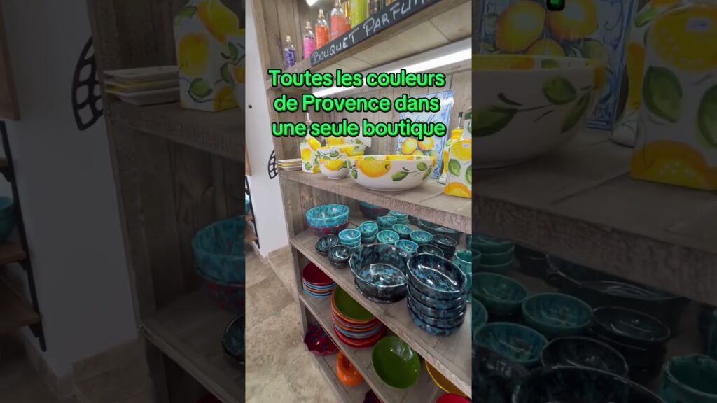 TOUTES LES COULEURS DE LA PROVENCE DANS UNE SEULE BOUTIQUE, Le Castellet, France 🇫🇷 TOUTES LES COULEURS DE LA PROVENCE DANS UNE SEULE BOUTIQUE, Le Castellet, France 🇫🇷