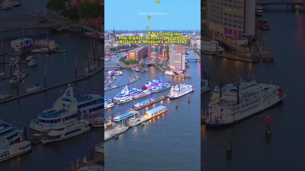 🚢 Exploring Hamburg Germany | Port City, Speicherstadt & Stunning Waterfront Views in 4K #shorts