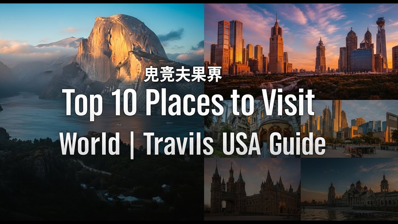top 10 places to visit in the world || Travel Trails USA Guide - La Vie ...