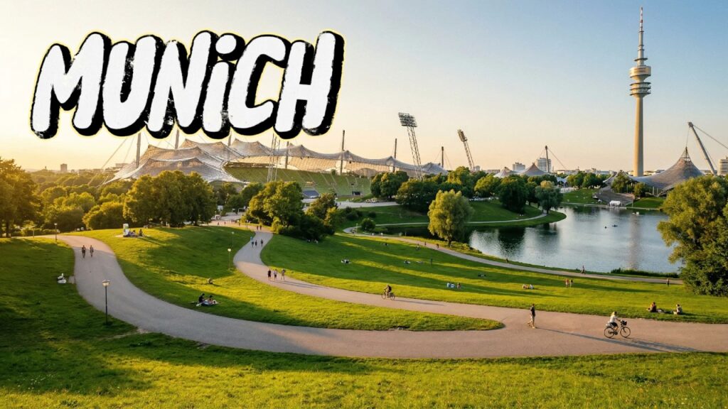 Olympiapark Munich | Best Park in Europe | 4K Tour Olympiapark Munich | Best Park in Europe | 4K Tour