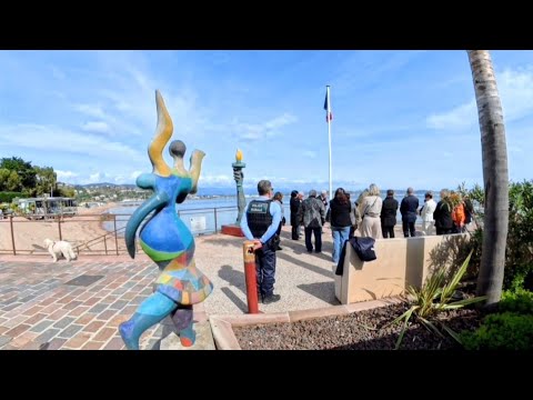 Balade à Théoule-sur-Mer France.