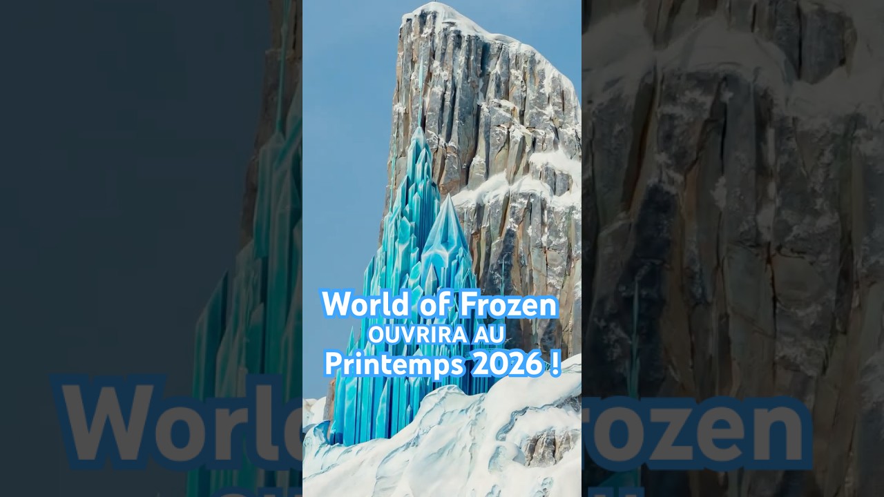 World of Frozen ouvrira ses portes à Disneyland Paris au printemps 2026 ...