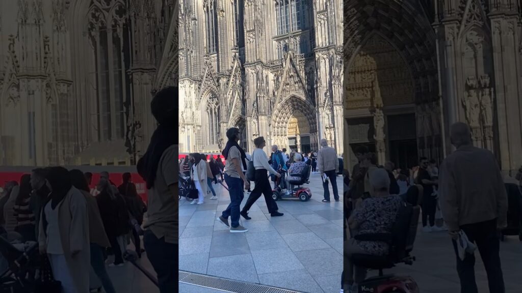 Notre-Dame of Cologne – Kölner Dom Germany 🇩🇪 | City Walk Travel Vibes #citywalk #travel #4kwalk