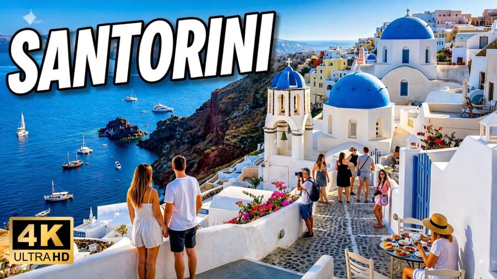 Inside Santorini Greece 🇬🇷 Walking Tour 4K | Spring 2026 Inside Santorini Greece 🇬🇷 Walking Tour 4K | Spring 2026