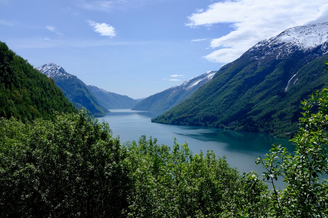 Fjords Spring Spring Fjords in Fjaerland, Norway - La Vie Zine