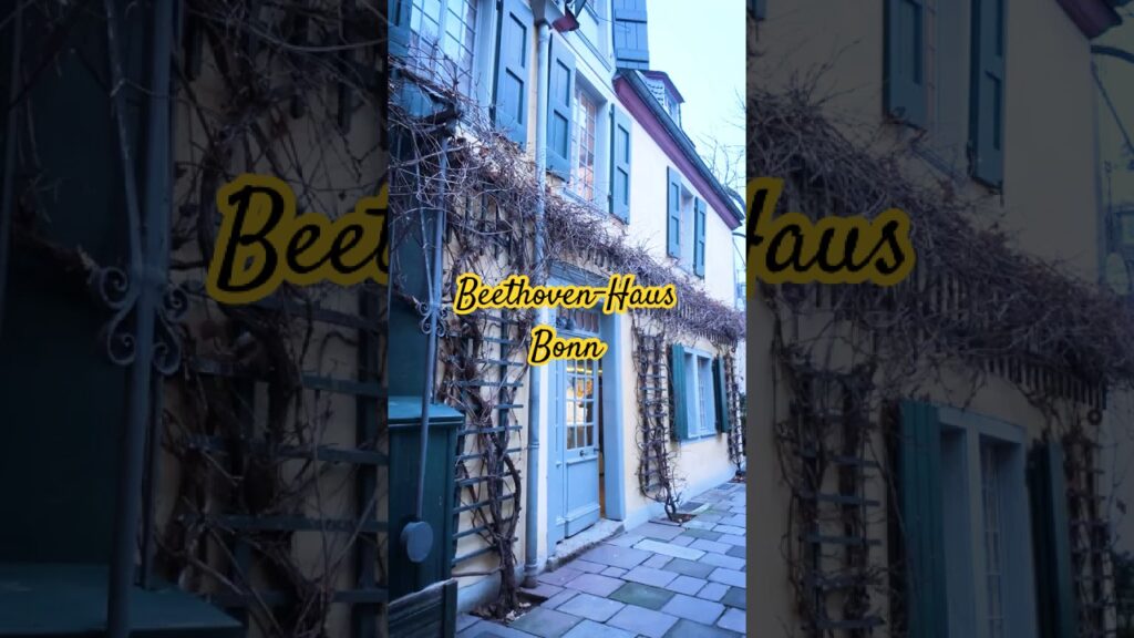Ein besonderer Ort in Bonn und eine Reise durch Beethovens Leben. 🇩🇪 🎻 #shorts Ein besonderer Ort in Bonn und eine Reise durch Beethovens Leben. 🇩🇪 🎻 #shorts