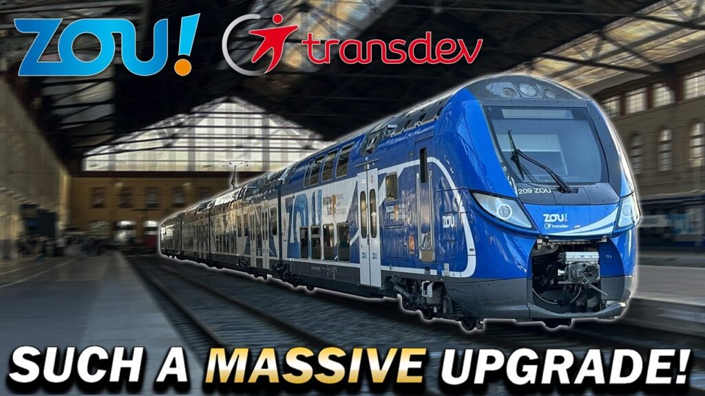Riding France's FIRST PRIVATE Intercity Train Along the GORGEOUS French Riviera!