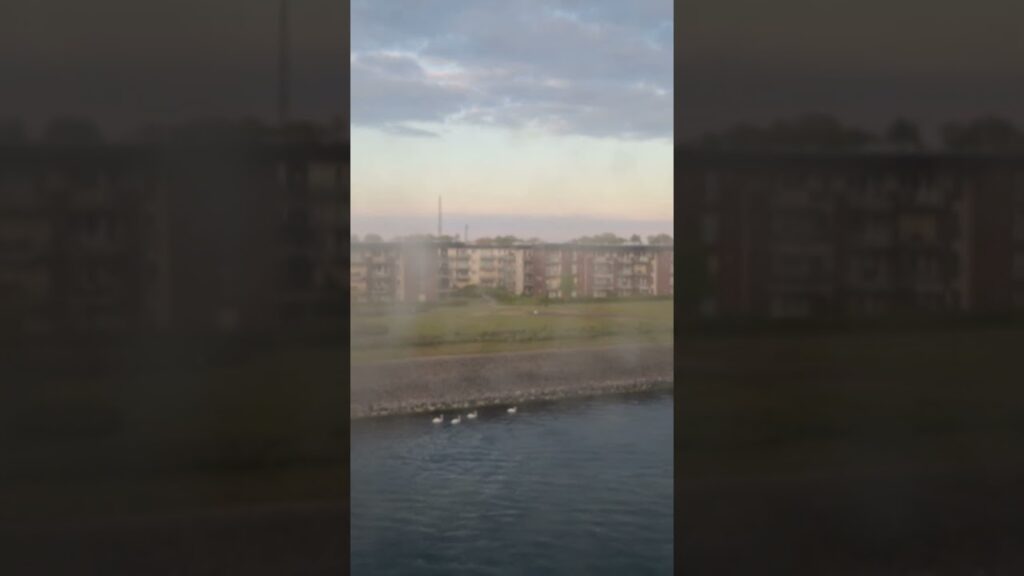 About to Arrive at Rostock, Germany From Sweden