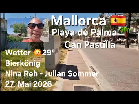 🌴Playa de Palma Kompakt – 🥳Tag & Nacht am Ballermann |♥️Mallorca VLOG 27. Mai 2026 🌴Playa de Palma Kompakt - 🥳Tag & Nacht am Ballermann |♥️Mallorca VLOG 27. Mai 2026