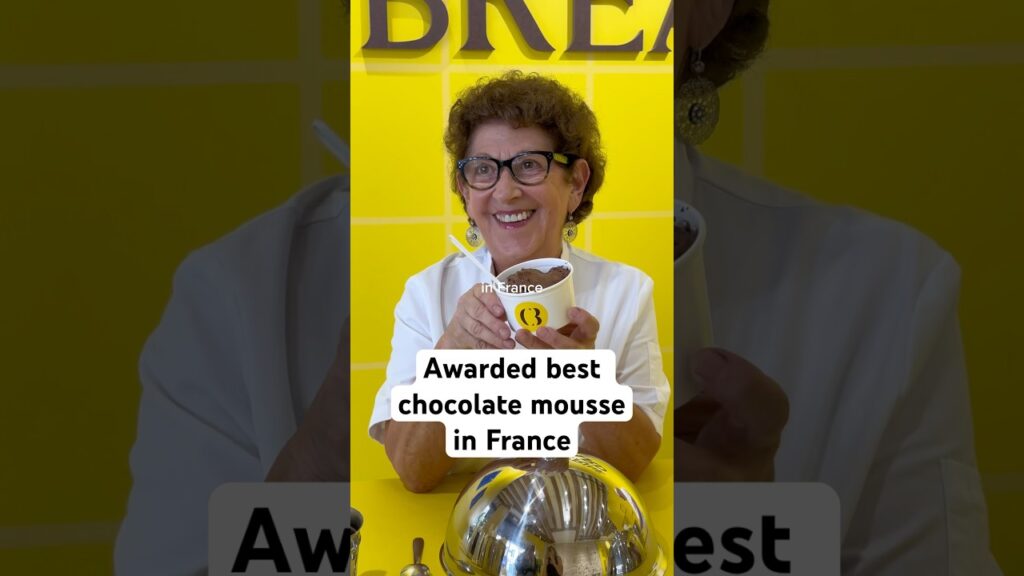 I tried the best chocolate mousse in France #parisguide #chocolate #chocolatemousse