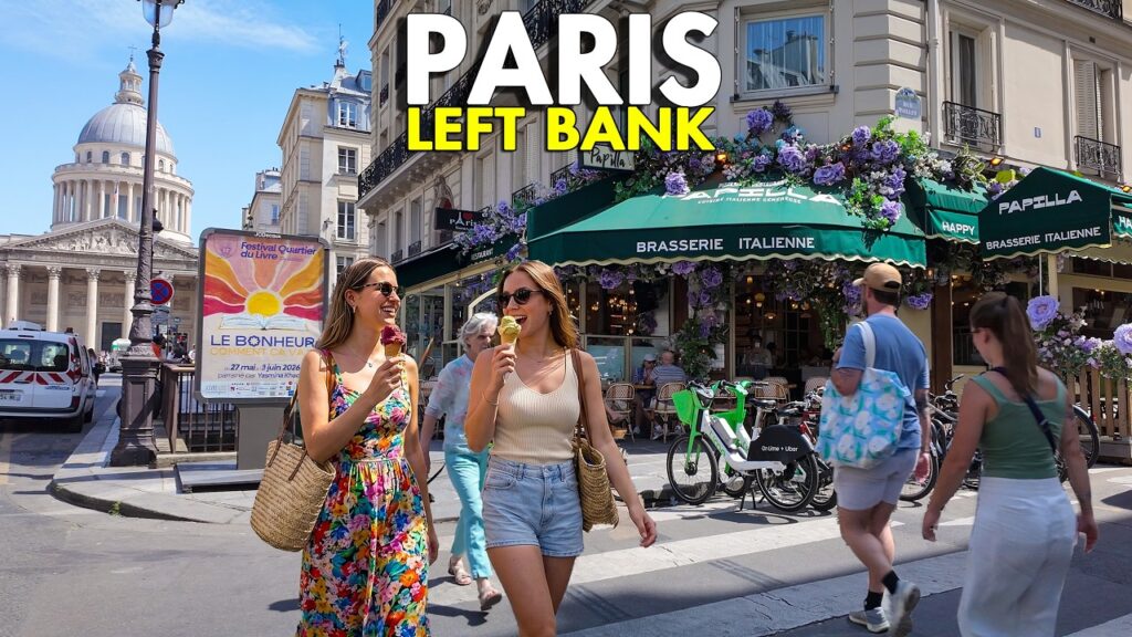 How Parisians Spend a Perfect Summer Afternoon on the Left Bank? | 4K Paris Walk How Parisians Spend a Perfect Summer Afternoon on the Left Bank? | 4K Paris Walk