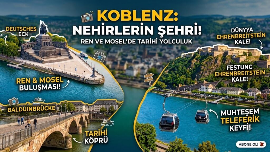 Almanya’nın En Güzel Köşesi! Koblenz Almanya’nın En Güzel Köşesi! Koblenz