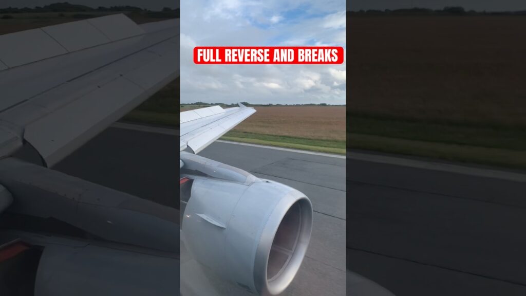 FULL Reverse and Breaks on Sylt Germany Short Runway