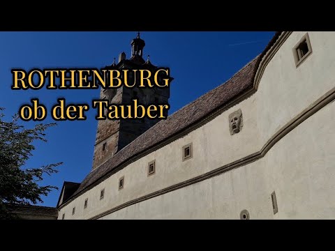 Rothenburg ob der Tauber/4K City Walk #traveling #germanytravel