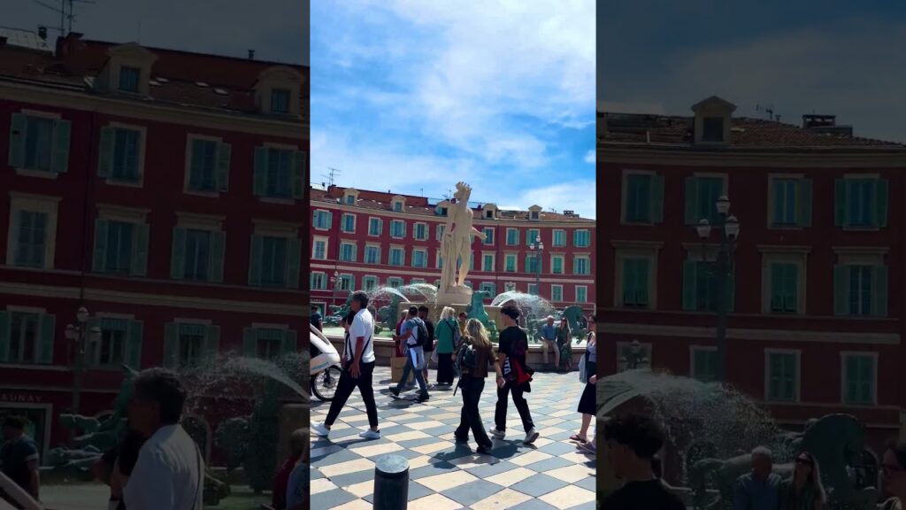 Place Masséna Fountain View | Nice French Riviera 🇫🇷 Place Masséna Fountain View | Nice French Riviera 🇫🇷