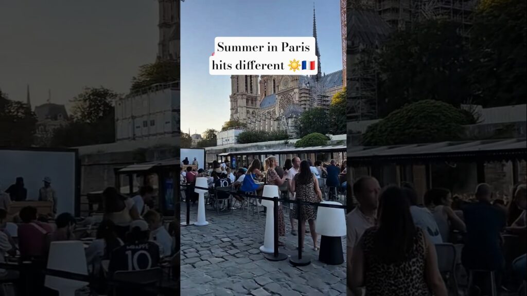 Summer in Paris Hits Different🇫🇷 Summer in Paris Hits Different🇫🇷