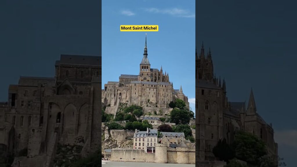 Discovering Mont Saint-Michel! π°β¨ #shorts Discovering Mont Saint-Michel! π°β¨ #shorts
