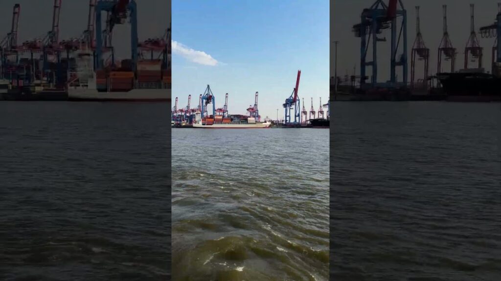 Hamburg Ferry 62 🚢 | Sunny Harbor Ride #shorts Hamburg Ferry 62 🚢 | Sunny Harbor Ride #shorts