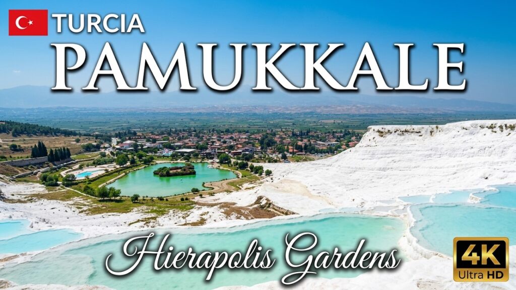 [🇹🇷 Turcia ] HieraPolis Gardens | Pamukkale 4K