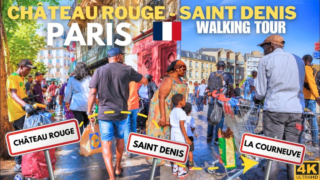 🇫🇷 Walking from Chatêau Rouge to Saint Denis La Courneuve – Paris France 2026 🇫🇷 Walking from Chatêau Rouge to Saint Denis La Courneuve - Paris France 2026