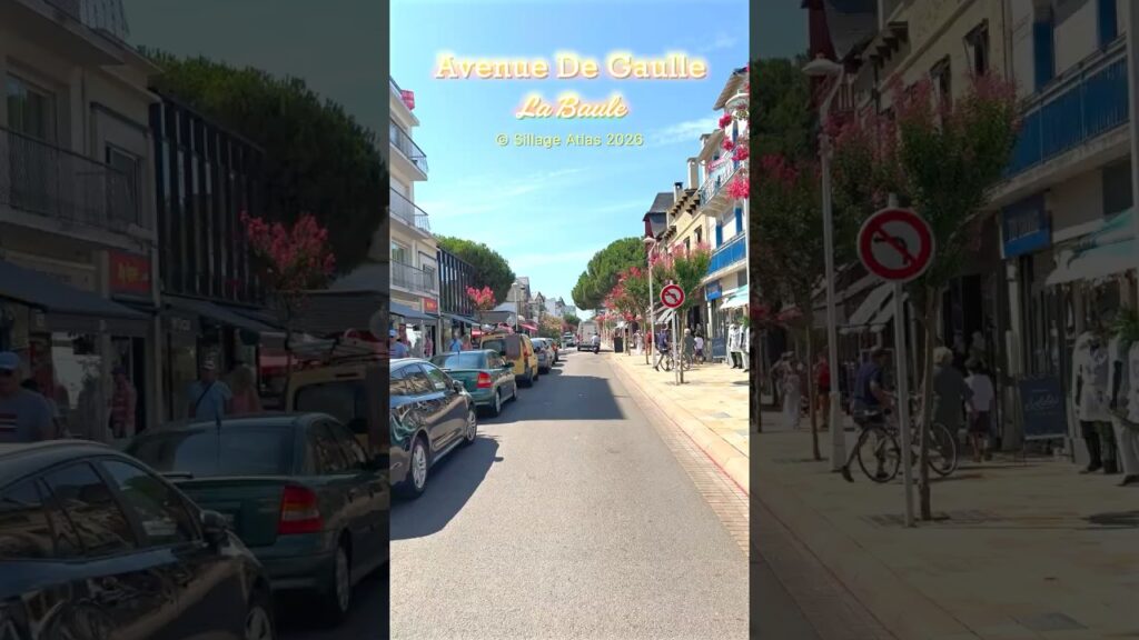 L’avenue du Général de Gaulle à La Baule-Escoublac 🇫🇷🏙️ L’avenue du Général de Gaulle à La Baule-Escoublac 🇫🇷🏙️
