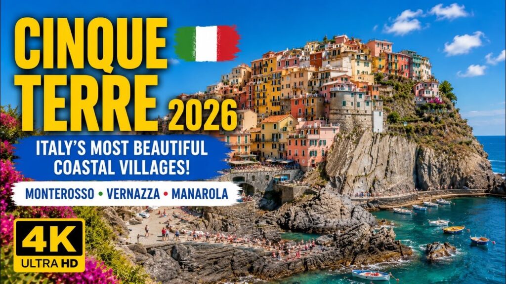 CINQUE TERRE 2026 🇮🇹 | Italy’s Beautiful Coastal Villages! | Monterosso, Vernazza & Manarola | 4K CINQUE TERRE 2026 🇮🇹 | Italy’s Beautiful Coastal Villages! | Monterosso, Vernazza & Manarola | 4K