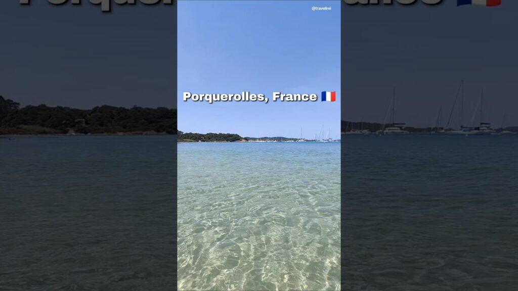 This Paradise Is in France 🇫🇷💎 | Porquerolles