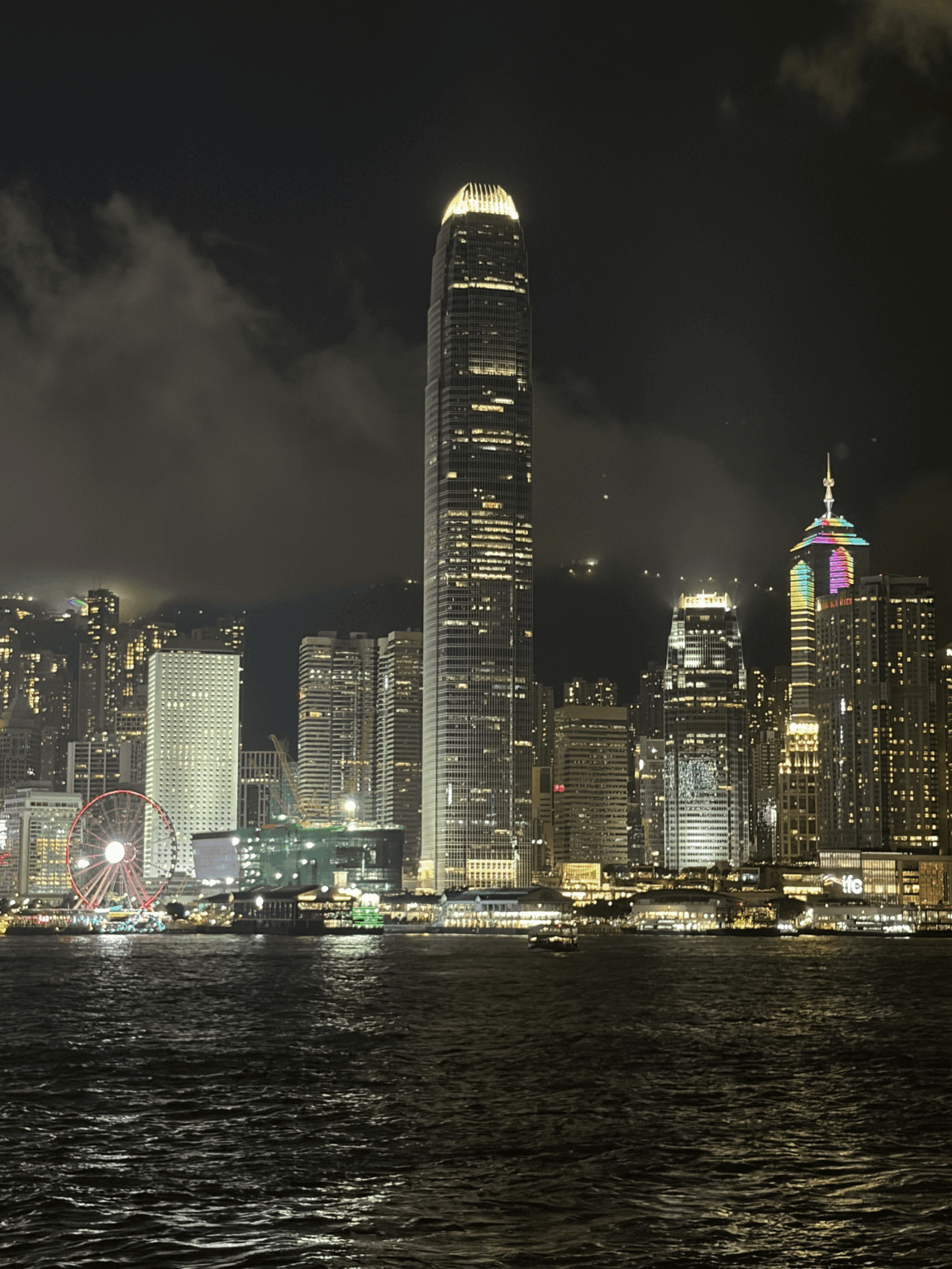 The night view of Hong Kong, OC