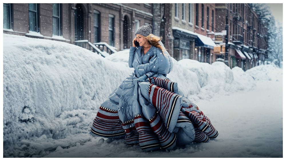 Sarah Jessica Parker in Moncler