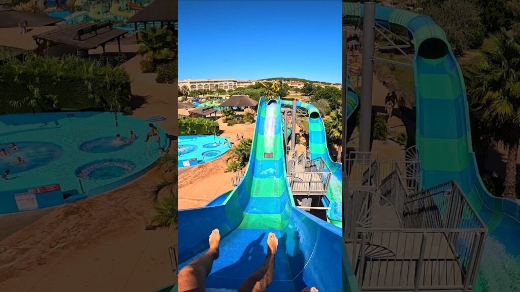 Oh ana River (12m) - Aqualand - Cap d'Agde - France #toboggan #famille #onride #ride #shorts