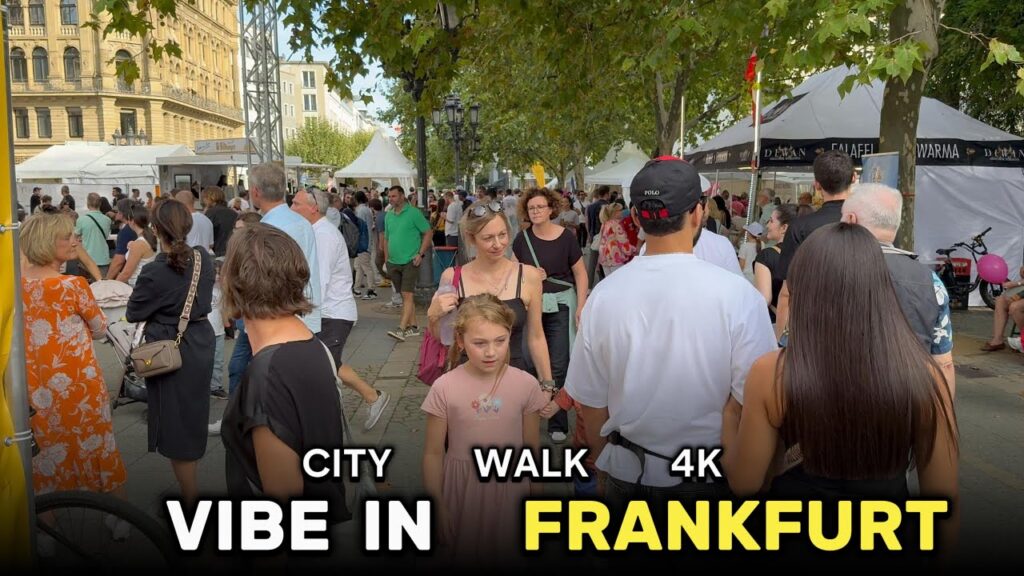 Frankfurt City Walk 2025 | Vibe in Frankfurt π©πͺ | 4K Walking Tour Frankfurt City Walk 2025 | Vibe in Frankfurt π©πͺ | 4K Walking Tour
