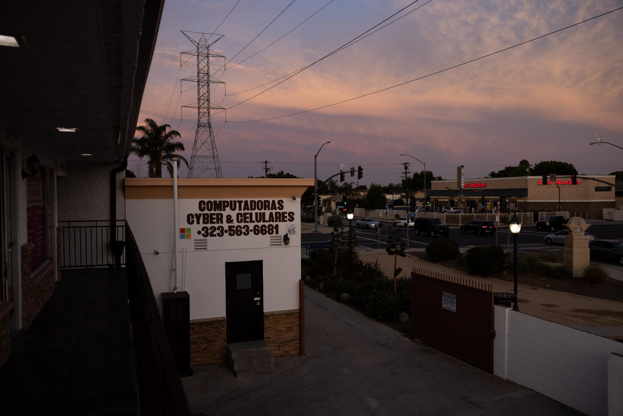 Sunset at the Law office of Karla Navarrete