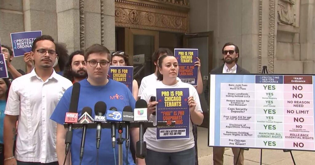 Advocates speak against ordinance that would scale back some tenant protection proposals in Chicago Advocates speak against ordinance that would scale back some tenant protection proposals in Chicago