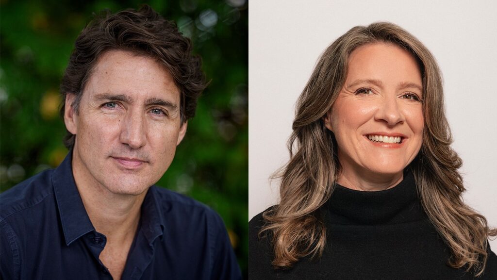 Toronto: Justin Trudeau Launches Film, TV Banner Hope & Hard Work Justin Trudeau and Katie Telford