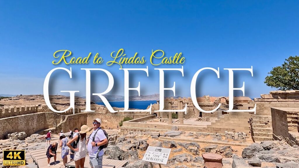 Lindos Village and Castle, Greece | 4K Walking Tour Lindos Village and Castle, Greece | 4K Walking Tour
