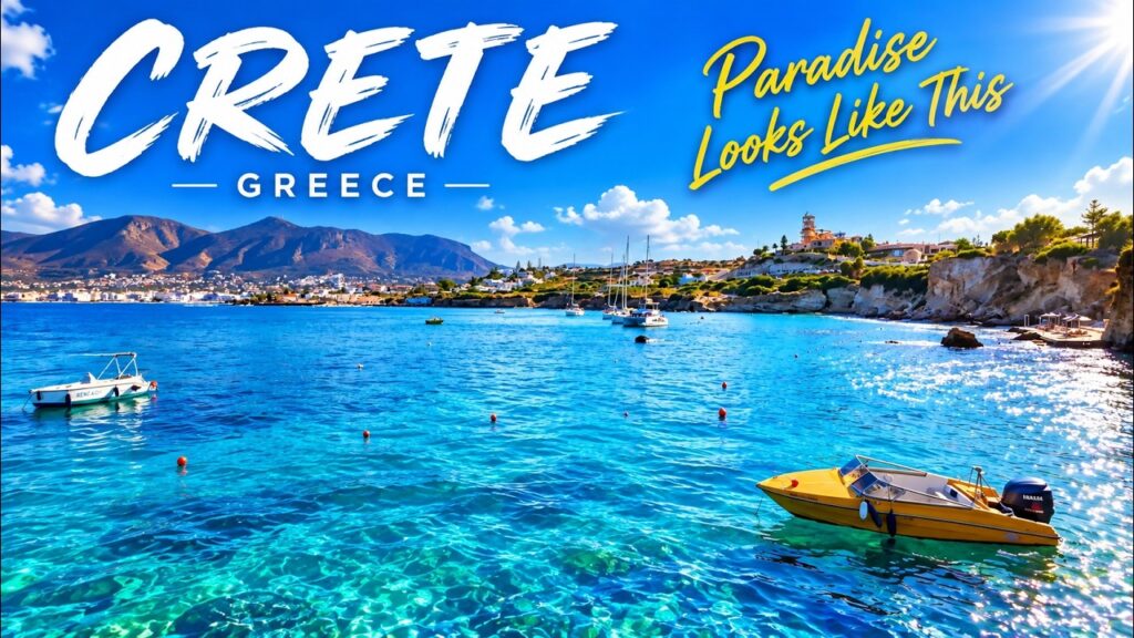 🚶‍♂️ I WALKED From Anissaras to Hersonissos, Crete 🇬🇷 — What I Discovered Along the Way!